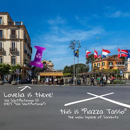 Lovelia: Square Lovely לינה וארוחת בוקר סורנטו